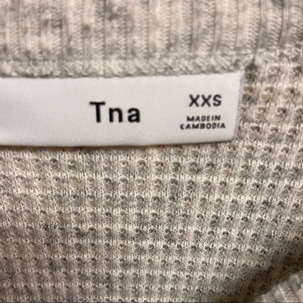 TNA alder thermal grey sweater - Picture 5 of 5